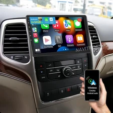 For Jeep Grand Cherokee 2011-2013 10.1" Car Stereo Radio GPS Carplay Android 15