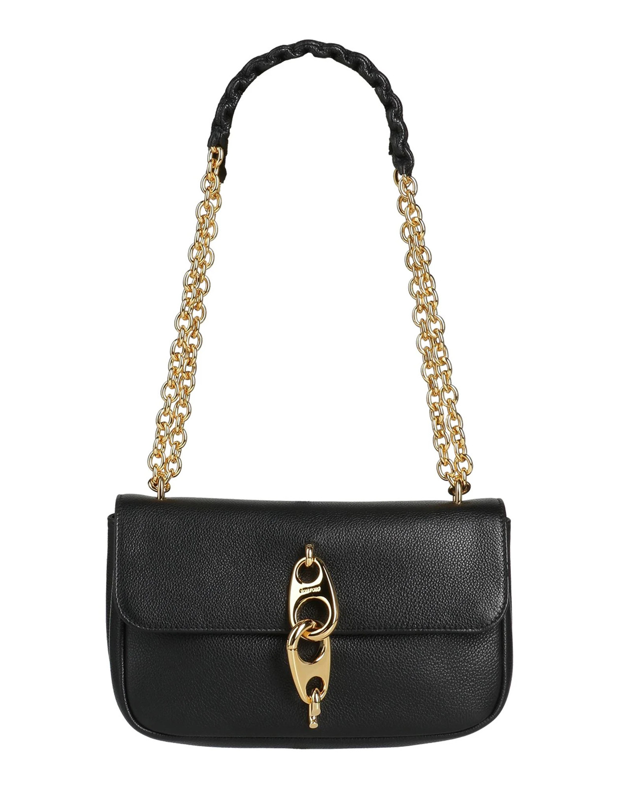 Tom Ford - Women - Pebbled-leather Flap bag - Black 494490₽