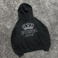 Y2K Victoria s Secret Pink Limited Edition Women's Small Bling Full Zip Hoodie
