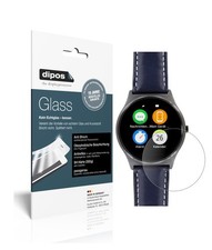2x protective film for Uhr 44.5 mm diameter matte protection glass