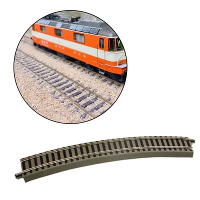 1:87 Electric BAIR -Strecke Teile Ho Gauge Gebogene Strecke Für Den Zugbahnset