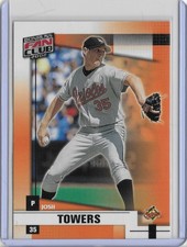 2002 Donruss - No. 195 - Josh Towers - Baltimore Orioles - Fan Club