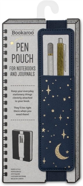 Bookaroo Pen Pouch - Moon & Stars (General merchandise)