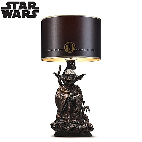 Star Wars Jedi Master Yoda Masterpiece Tabletop Lamp The Bradford Exchange