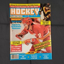 Hockey Illustrated Magazine January 1985 Hakan Loob Calgary Flames Cover