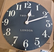 Large Thomas Kent London Wall in Ink Blue.51cmx51cm Clock.