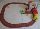 Vintage Fisher Price Lift & Load Railroad Train - Set 943 - READ