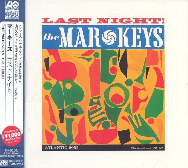RARE R&B/SOUL CD - THE MARKEYS  LAST NIGHT (2014) JAPANESE ISSUE WITH OBI NEW