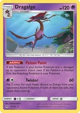 Pokemon Dragalge Reverse Holofoil [SM - Forbidden Light - 53/131] LP