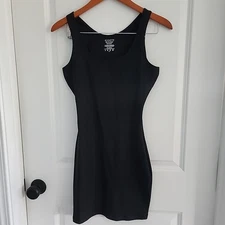 Assets Red Hot Label By Spanx Shapewear Slip Dress Womens Size M Black Tagless