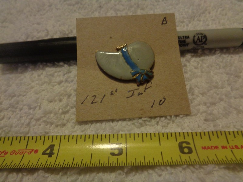 121st Infantry 10 Unit Crest, DI, DUI (DRAW#Z13)