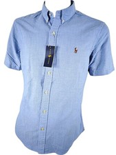 Polo Ralph Lauren Short Sleeve Button Down Shirt for Men Size S NEW