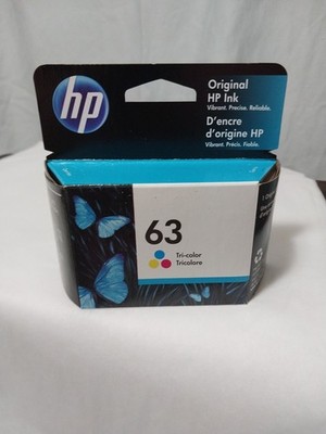 Genuine hp F6U61AN (63) Tri-Color Printer Ink Expired:09/2020 Sealed Box 