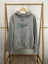 VTG Philadelphia Eagles NFL Thrashed Worn Distressed Hoodie Sweatshirt L