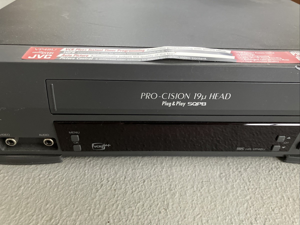 JVC HR-VP48 VHS VCR for sale online | eBay