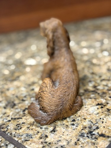 Pre Owned Vintage Castagna 1988 Dark Irish Setter Figurine - Picture 4 of 5