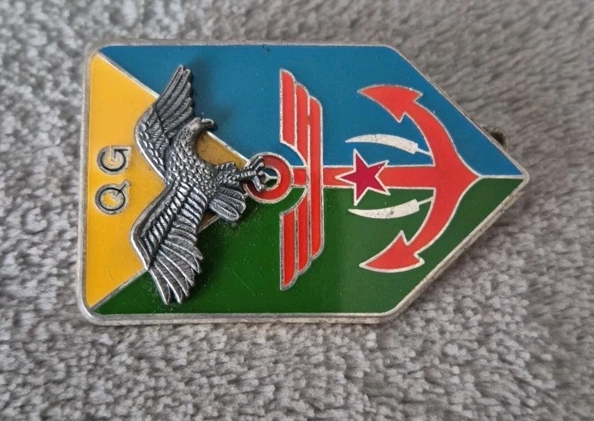 Insigne bataillon de quartier général Djibouti sans marque - Photo 3/4