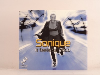 SONIQUE IT FEELS SO GOOD (C84) 3 Track CD Single including Picture Sleeve UNIVER