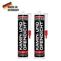 Kamin-Kleber 2X 310Ml Zum Abdichten Von ÖFen Und Kaminen HitzebestäNdig +1200°C