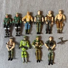 Vintage GI JOE Action Figures G.I. Joe 1980's/1990's  3 3/4 RARE 11 Piece Lot