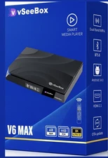 ⚾️🏈vSee V6 Max 8k STREAMING BOX- MAKE OFFER- New⚽️🏈