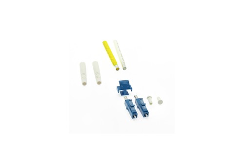 LC/UPC Singlemode Duplex Connector – 2.0mm, Blue (10 Pack) - 第 1/1 張圖片