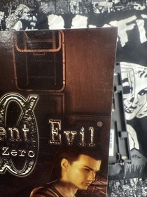 Resident Evil Zero Nintendo GameCube Capcom Complete Insert Manual, 2 MINT DISCS