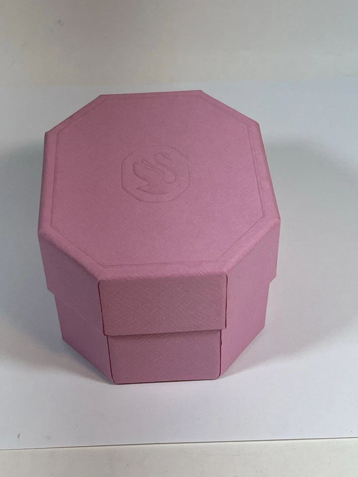 Swarovski Octea Lux Chrono Red Leather Rose Gold Tone Watch New Gift Boxed Works - Image 3 of 4