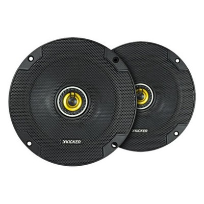 Open Box Kicker CSC65 CS-Series 6.5'' 2-way Coaxial Speakers 4-Ohm - 46CSC654