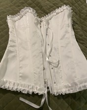 White Corset XS