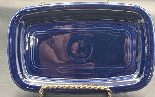 Vintage Fiestaware Extra Large Butter Plate 8x5 NO Lid