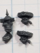 40k Astra Militarum Bits Attilan Rough Rider Fur Trimmed Helmet Head 100