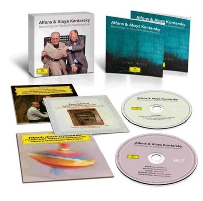 Alfons & Aloys Kontarsky Recordings On Deutsche Grammophon 18 CD Box
