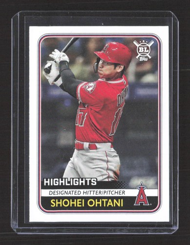 2020 Topps Big League - Highlights Shohei Ohtani #294 a5