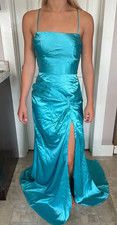 Homecoming/Prom Dress - sz 0 - Turquoise