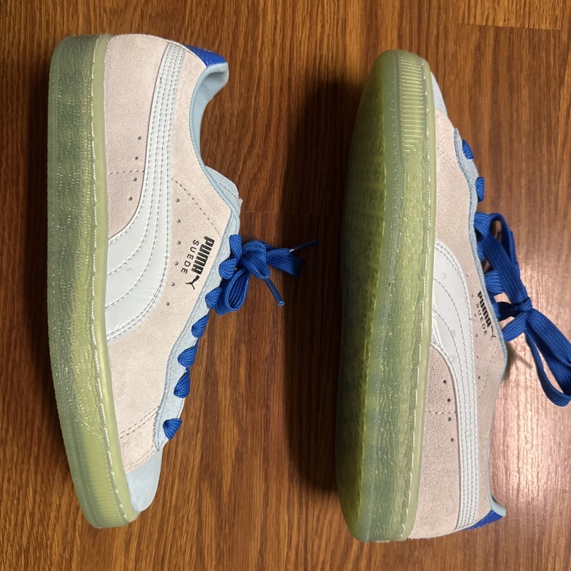 Puma Youth Suede Classics Squirtle Jr Pokémon X Boys Girls Size 4.5 Shoes New
