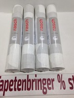 Vliestapete Rasch 4X 521313 (4Rollen) Kreis Muster Beton Creme Grau Restposten