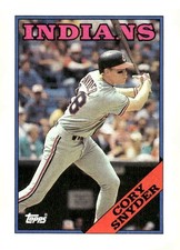 1988 Topps #620 Cory Snyder