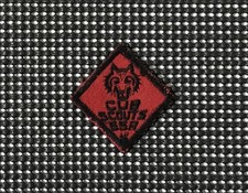 Vintage WOLF Cub Scouts Rank Insignia Sew-On ...