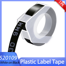 9mm Black 3D Embossing Tape 520109 For Dymo Organizer Express Pro Label Maker