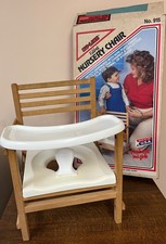 Nu-line Folding Nursery Potty Chair Complete With Box No. 915