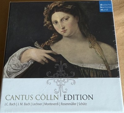 Cantus Colln Edition 10 CD Box Set SEALED Deutsche Harmonia Mundi Monteverdi