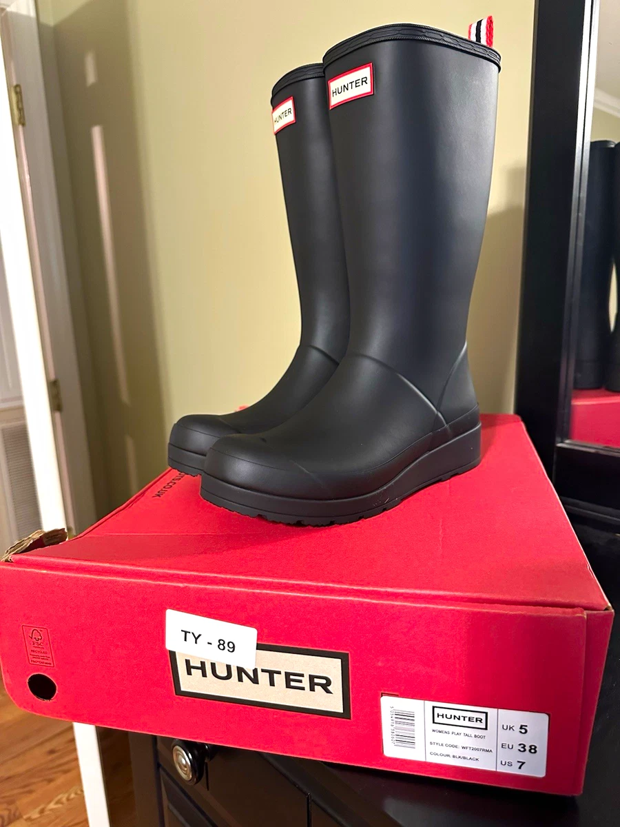 Hunter Black Boots for Women for sale | eBay