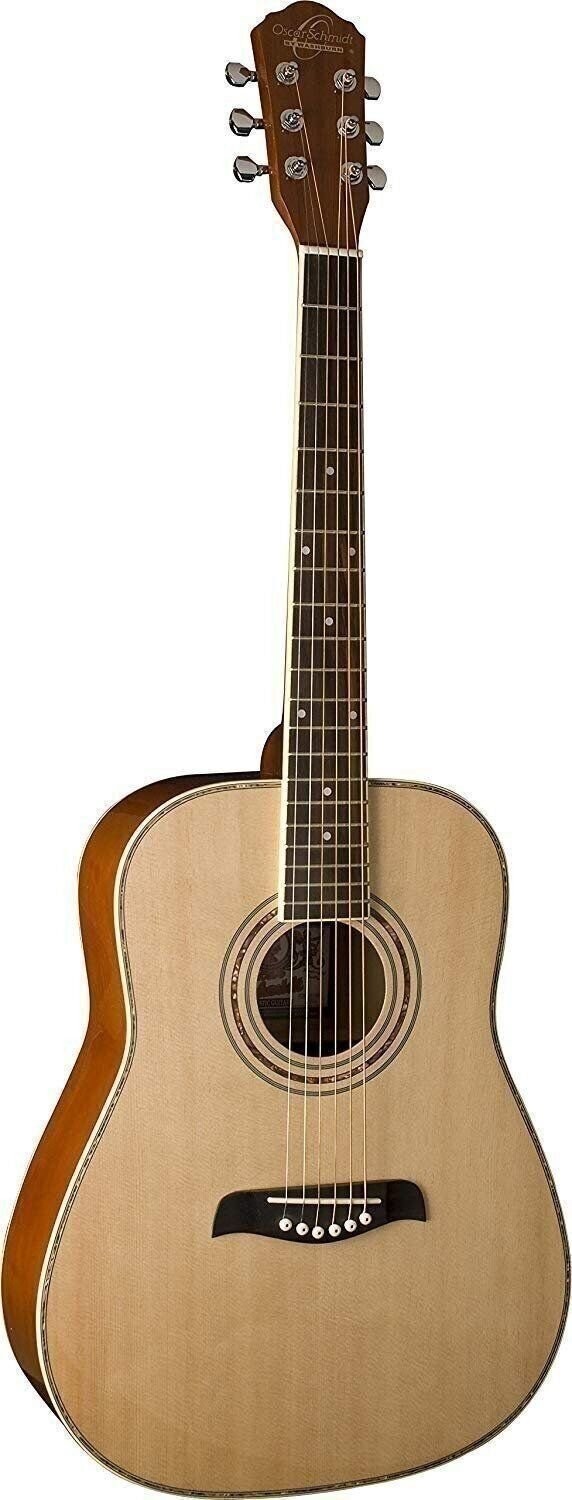 Гитара Oscar Schmidt OG1LH-A-U Natural Lefty 34 размера Dreadnought левая рука 31590₽