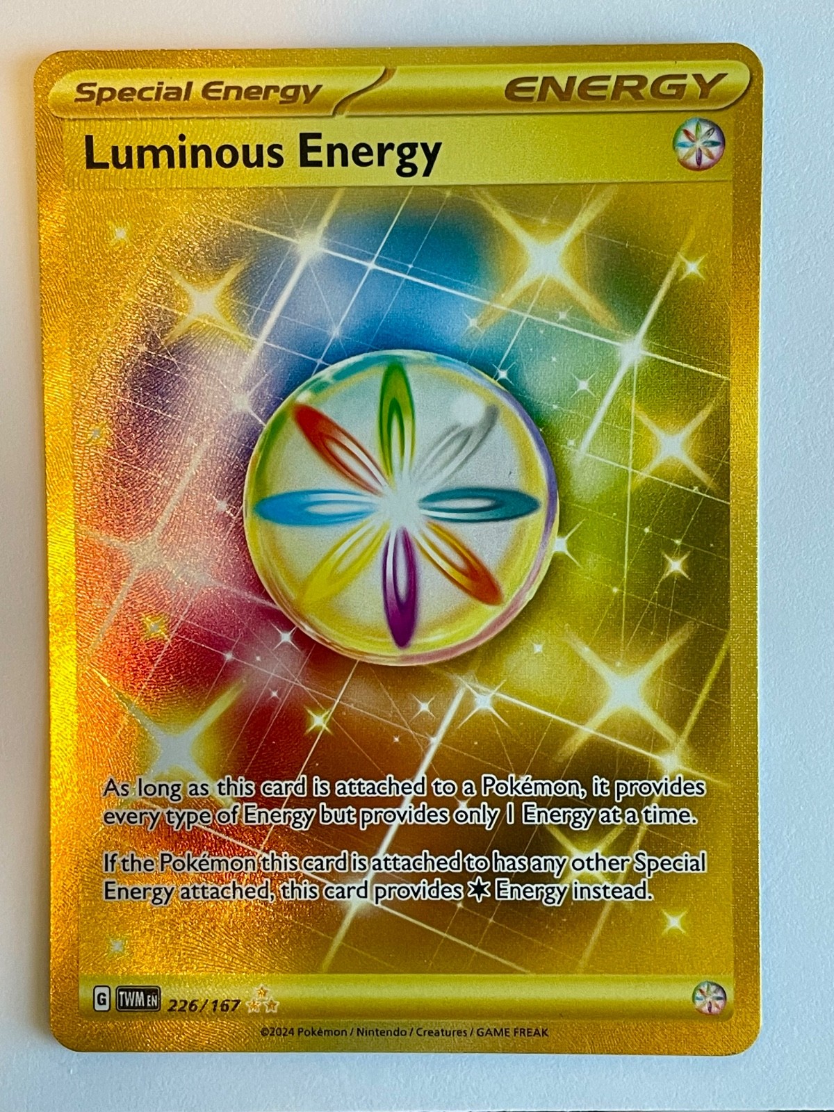 Luminous Energy Hyper Rare SV06: Twilight Masquerade 226/167 NM