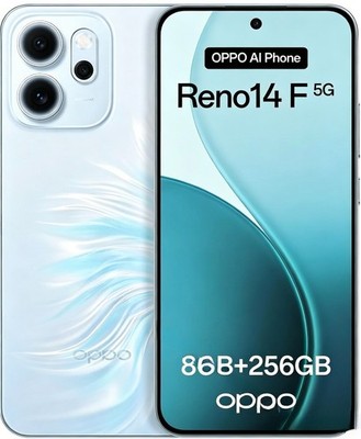 OPPO Reno14 F 5G 8+256GB Unlocked 6.57'' EU Version 6000mAh IP69 120Hz Opal Blue
