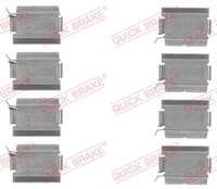ZubehöRkit, Scheibenbremsbelag Quick Brake 109-1820 FüR Dodge Fiat Lancia