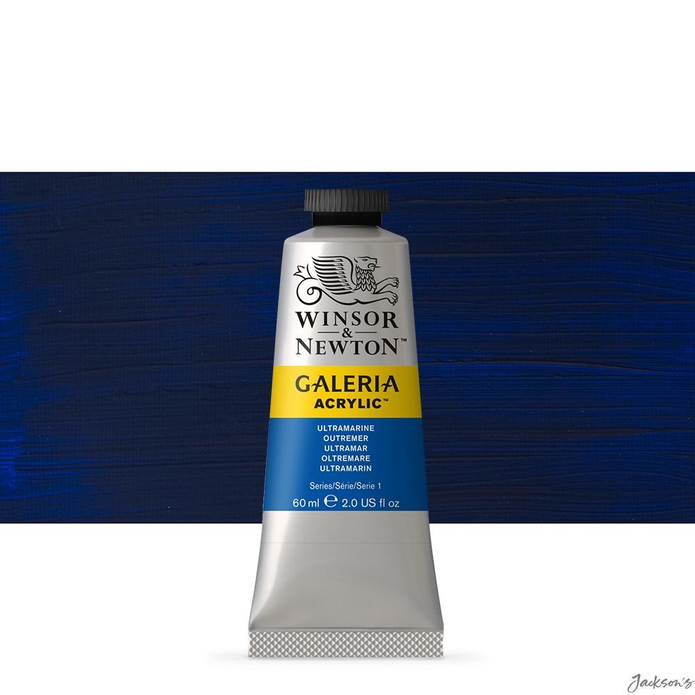 Winsor & Newton Galeria Acrylic Paint Tube 60ml Ultramarine PB29 For Artists