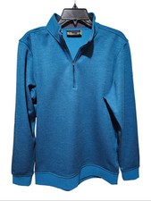 Mens Size Medium Under Armour Storm Sweater Fleece  Zip Longsleve