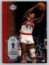 1999-00 Upper Deck Legends Basketball #40 Wes Unseld - VG - Washington Bullets